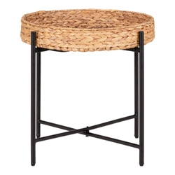 Stolik pomocniczy Naro 50cm naturalny  hiacynt