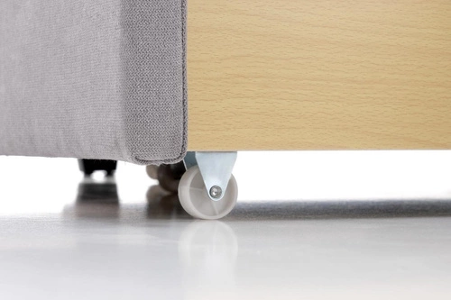 Łóżko Brig 160, jasny popielaty