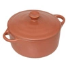 Cocotte ceramiczne 10 cm brązowy