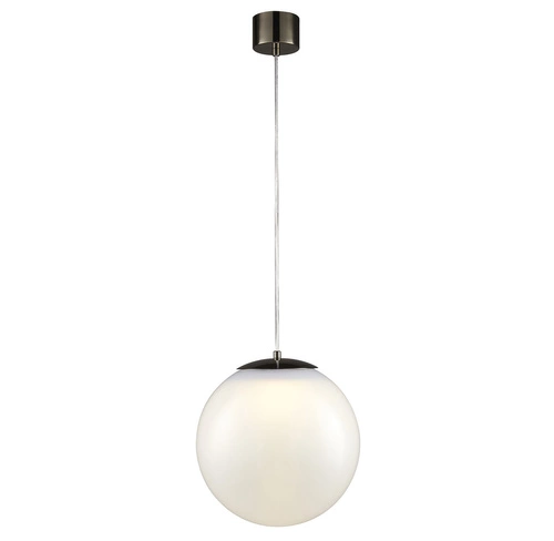 Lampa wisząca kula LED NUBE M biała 30 cm do salonu i kuchni regulowana