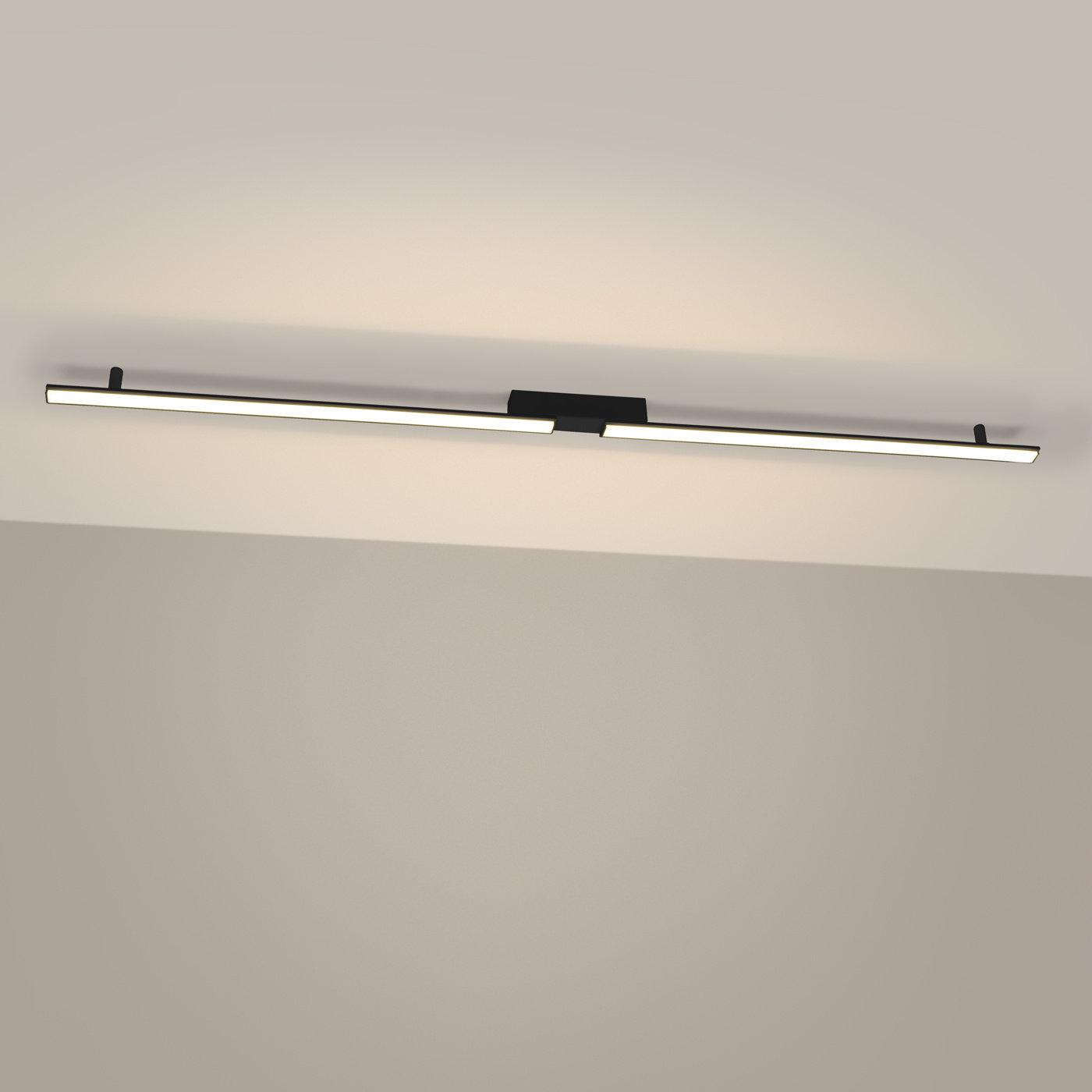 Plafon sufitowy LED LAGOM czarny nowoczesny do salonu i kuchni 3000K Thoro