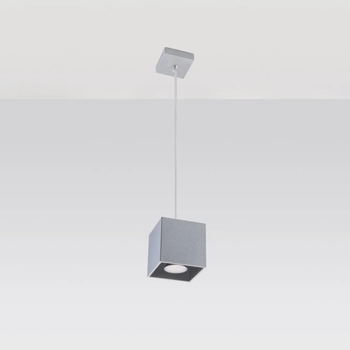 Lampa wisząca QUAD 1 szary