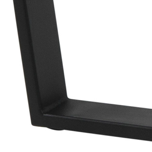 Stół okrągły do jadalni Amble czarny marmur glamour 110 cm nowoczesny Actona
