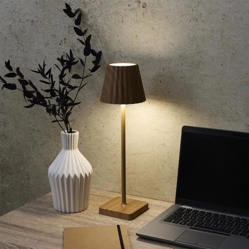 Lampka biurkowa LED Blanca Fala dotykowa naturalna do sypialni