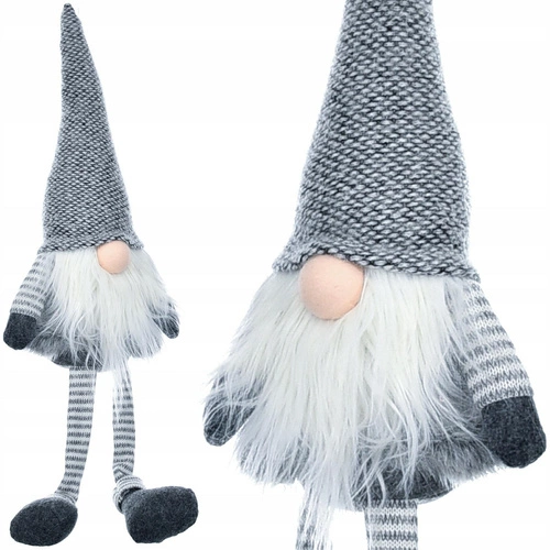 Skrzat szary w paski 45cm               