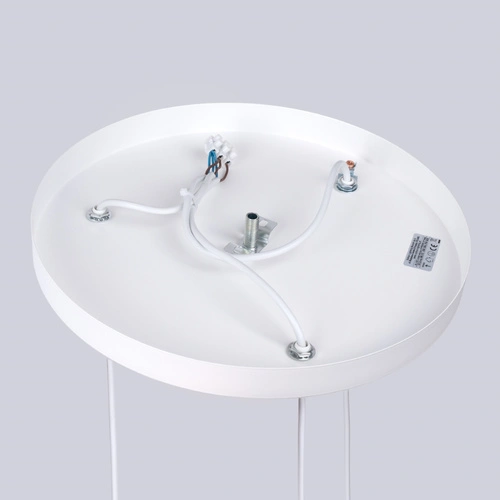 Lampa wisząca kula HYPERION 3P biała nowoczesna regulowana do salonu i jadalni