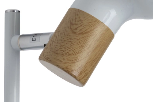 Lampa sufitowa Puerto biała regulowana 2-punktowa do salonu i sypialni CANDELLUX