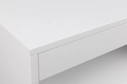 Szafka nocna wisząca biała 50 cm z szufladą minimalistyczna Actona Cholet do sypialni