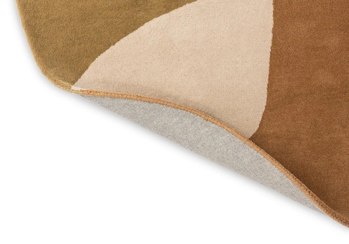 Dywan nowoczesny owalny wełniany Decor Miller Fall 160x230 do salonu geometryczny multikolor