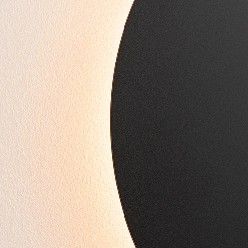 Kinkiet ścienny BORGEN czarny LED nowoczesny do salonu i sypialni stalowy 30 cm Thoro