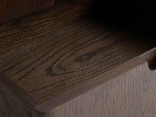 Komoda Arun 160 cm espresso nowoczesna z szufladami do salonu