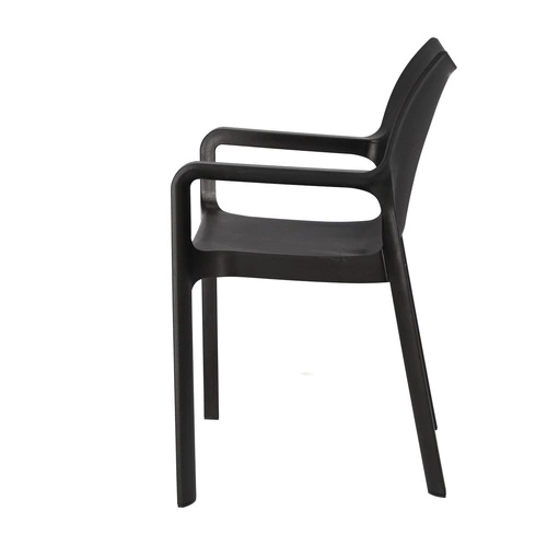 Krzesło Dionisio Black Arm chair Outlet