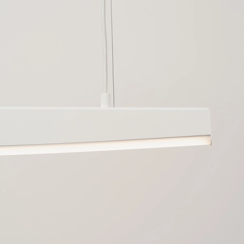 Lampa wisząca JORUN 150 biała LED regulowana nad stół do jadalni i kuchni Thoro