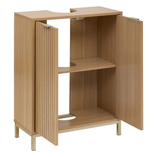 Szafka łazienkowa stojąca pod umywalkę Tasso 60 cm naturalna ryflowana 5five simply smart