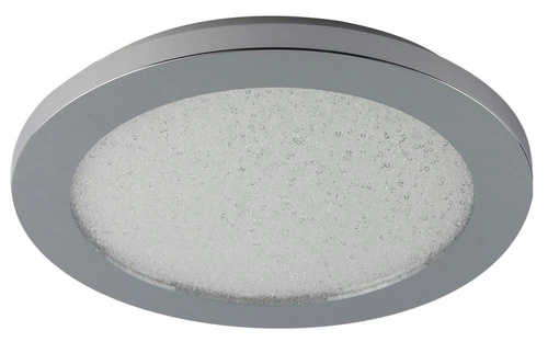 Plafon sufitowy LED Pixel 22,5 cm biały szklany IP44 do salonu i kuchni CANDELLUX