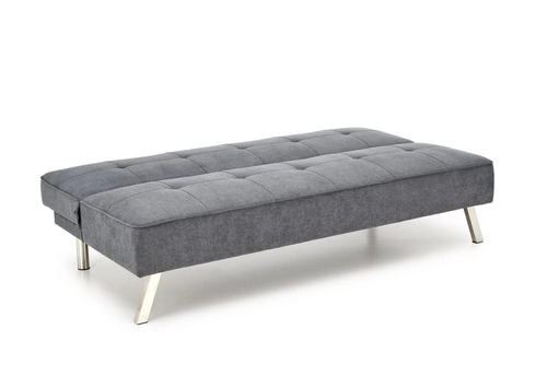 Sofa rozkładana Arhiza popielata do salonu, nowoczesna sofa z funkcją spania Intesi 173 cm