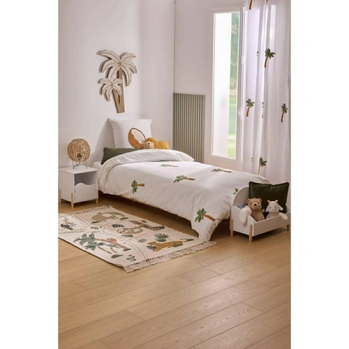 Komplet pościeli dziecięcej Palm Tree 140x200 bawełniana do pokoju dziecka
