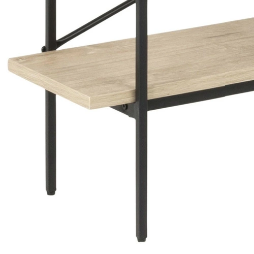 Regał Angus I naturalny/czarny