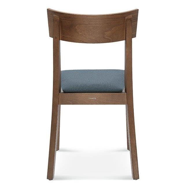 Krzesło drewniane Fameg Chili premium tapicerowane do jadalni i kuchni personalizowane