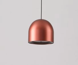 Lampa wisząca LED Petite czerwona 10 cm nowoczesna do kuchni i nad wyspę