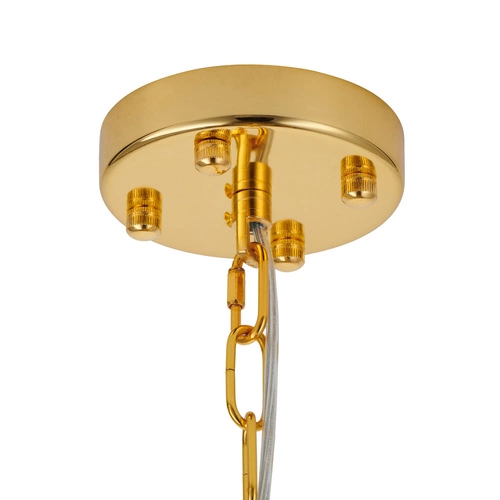 Lampa sufitowa SPLENDORE złota 50 cm glamour do salonu i jadalni Step into Design