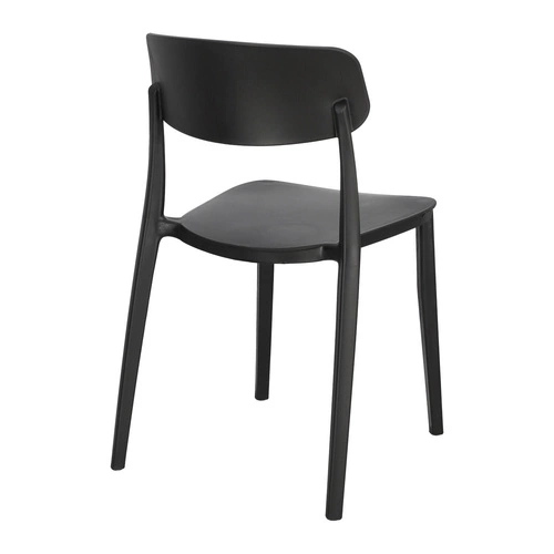 Zestaw 4 krzeseł Nopie black