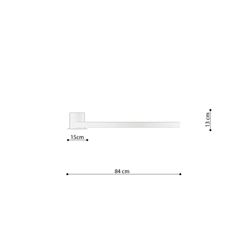 Plafon sufitowy LED RIO 78 okrągły czerwony nowoczesny do salonu i kuchni Thoro