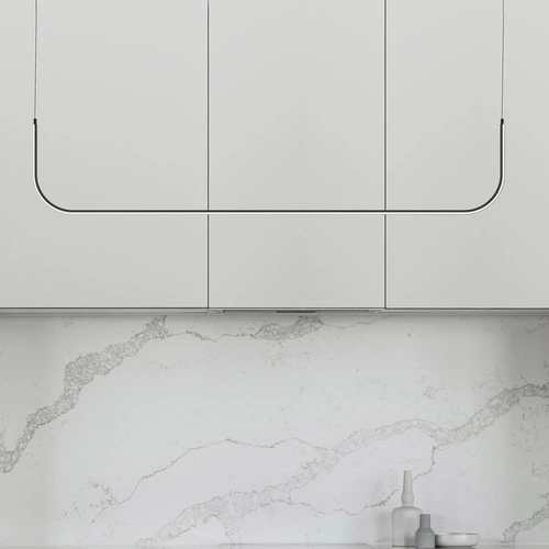 Lampa wisząca LED MINIMA-1 biała 120 cm nowoczesna nad stół do jadalni Step into Design