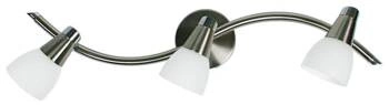 Lampa sufitowa Selia listwa 3x40W G9 nikiel mat/chrom biały (bż)