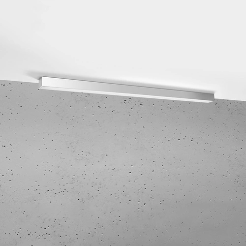 Plafon sufitowy LED Pinne 117 cm szary nowoczesny do kuchni i salonu Thoro