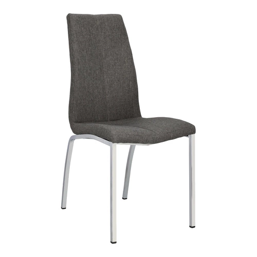 Krzesło Asama szare tapicerowane