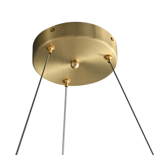 Lampa wisząca PIUMA biała szklana 60 cm do salonu i jadalni nowoczesna Step into Design