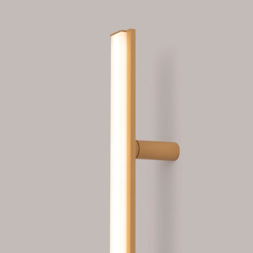 Kinkiet ścienny LED LAGOM 90 złoty nowoczesny aluminium do salonu i sypialni Thoro