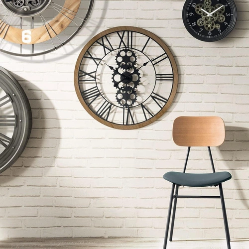 Zegar Met wood 70cm