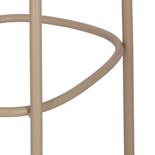 Hoker Trick szary metalowy nowoczesny bez oparcia do kuchni i ogrodu 65 cm SCAB Design