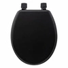 Deska sedesowa Kohl czarna z duroplastu do toalety nowoczesna