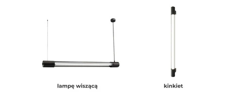 Lampa wisząca VALO czarna nowoczesna metalowa do salonu i jadalni nad stół 102 cm