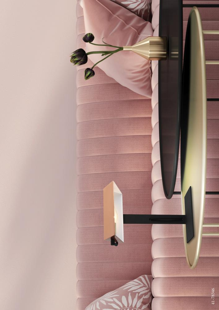 Bankier nowoczesna lampa stołowa miedziana regulowana do gabinetu i salonu CANDELLUX