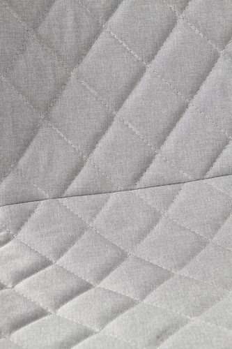 Fotel biurowy ergonomiczny obrotowy Quiz szary jasny biały do nauki i pracy młodzieżowy