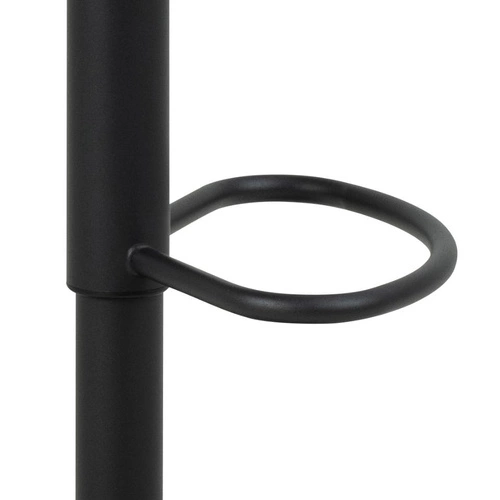 Hoker Brooke VIC beżowy aksamitny z oparciem i podłokietnikami obrotowy regulowany do kuchni