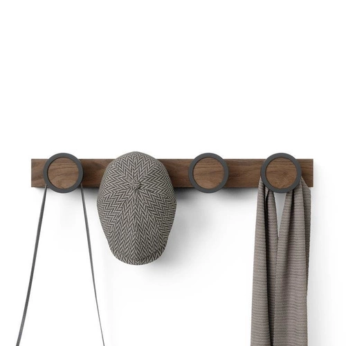 Wieszak Hub Rail 4 orzech