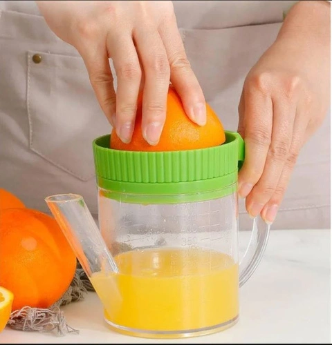 Intesi wyciskacz do cytrusów z dzbankiem z miarką żółty pojemnik kuchenny