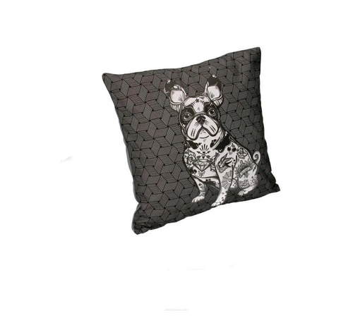 Poduszka dekoracyjna welurowa Bouled 40x40cm nowoczesna antyalergiczna do salonu Intesi