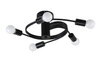 Lampa sufitowa Filetta czarny 5x40W E27