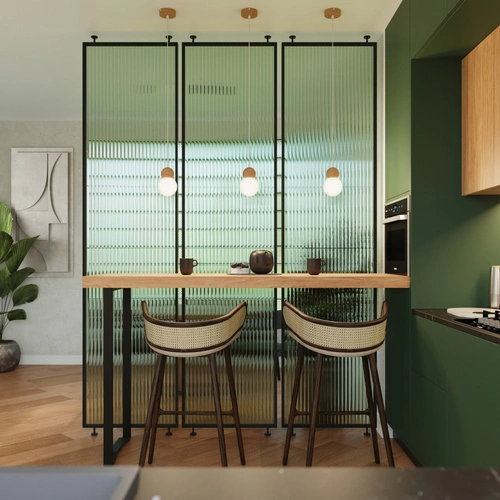 Lampa wisząca kula PEKKA 1 biała z drewna regulowana do salonu i jadalni skandynawska