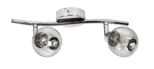 Lampa sufitowa Novel listwa 2x40W G9 chrom