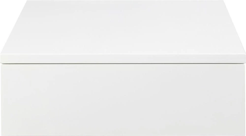 Szafka nocna Avignon 37 cm biała, wisząca z 1 szufladą, nowoczesny styl Actona