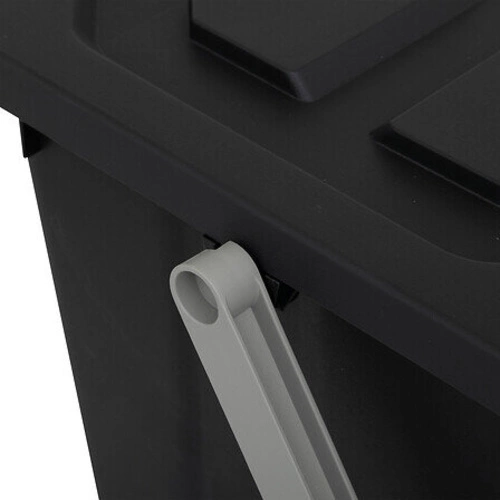 Kosz na śmieci do kuchni 24l czarny matowy do segregacji 5five simply smart