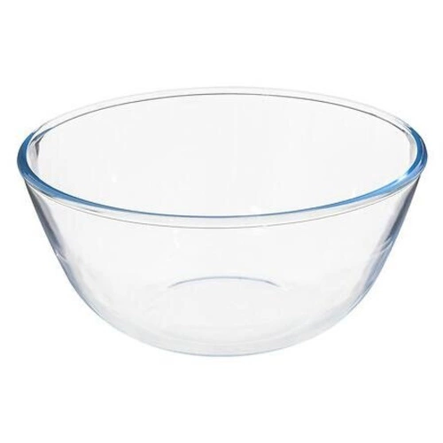 Miska z pokrywką 27 cm szklana