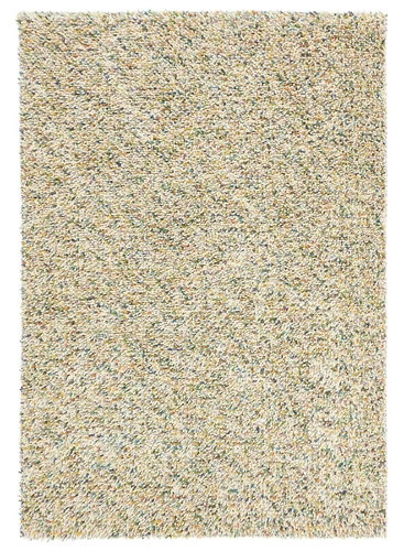 Dywan shaggy wełniany Shaggy Dots 250x350cm nowoczesny do salonu wielokolorowy Carpets&More